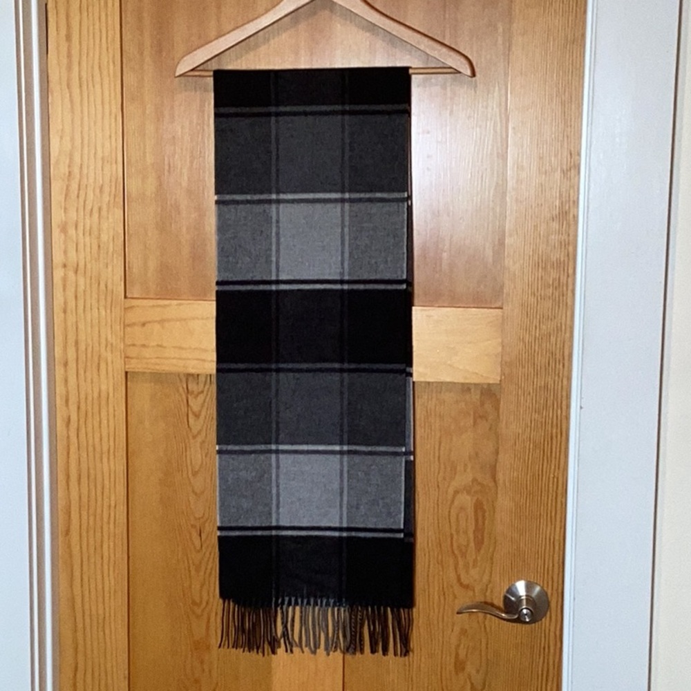 Long Unisex Plaid Scarf
